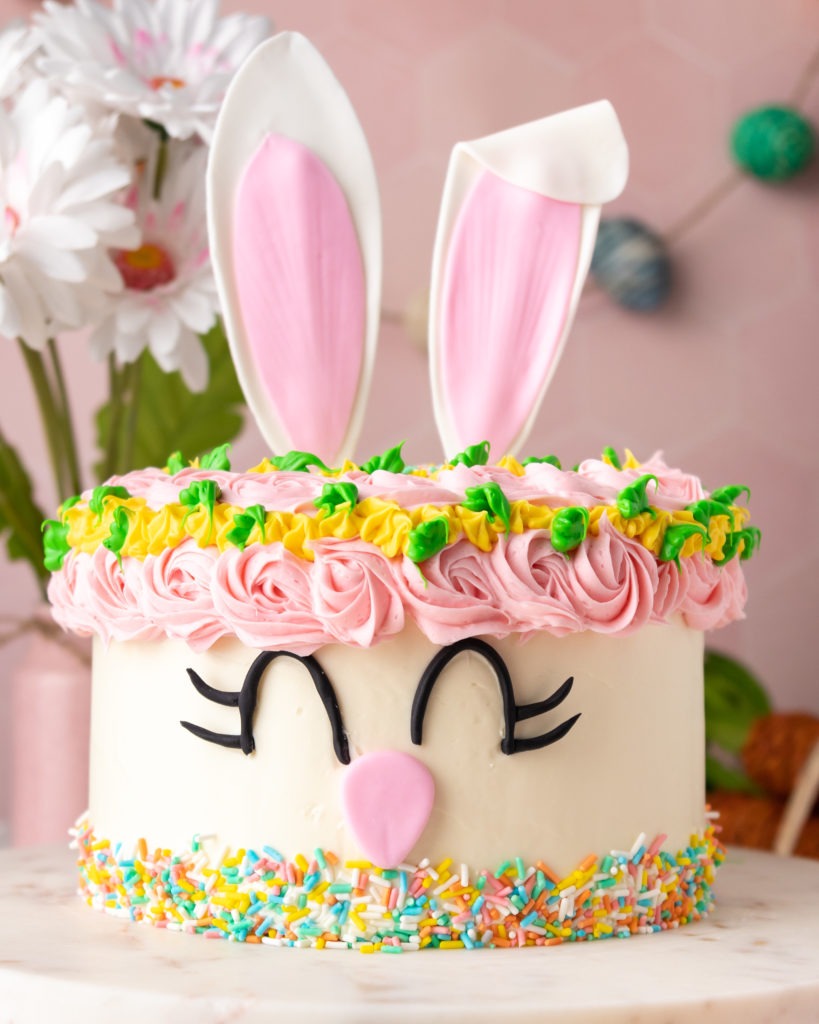 Funfetti Four-Layer Bunny Cake