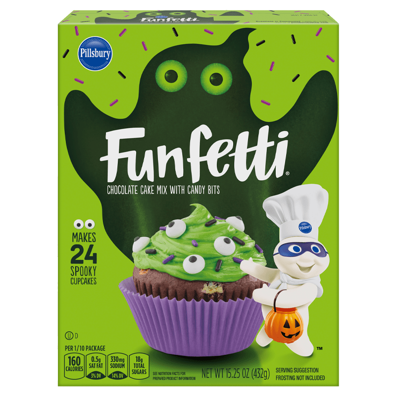 Funfetti® Slime Cake Mix with Colored Bits