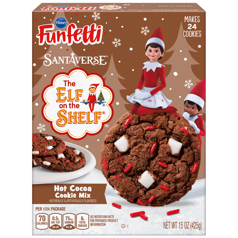 Funfetti® The Elf on the Shelf® Hot Cocoa Cookie Mix​