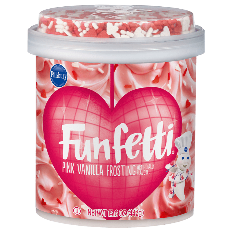 Funfetti® Valentine's Day Vanilla Frosting